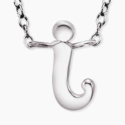 Engelsrufer women's necklace initials all letters with zirconia stone