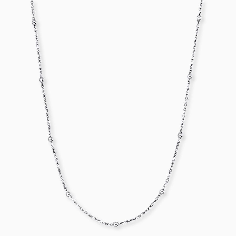 Engelsrufer women's ball chain with silver beads 50 / 60 cm