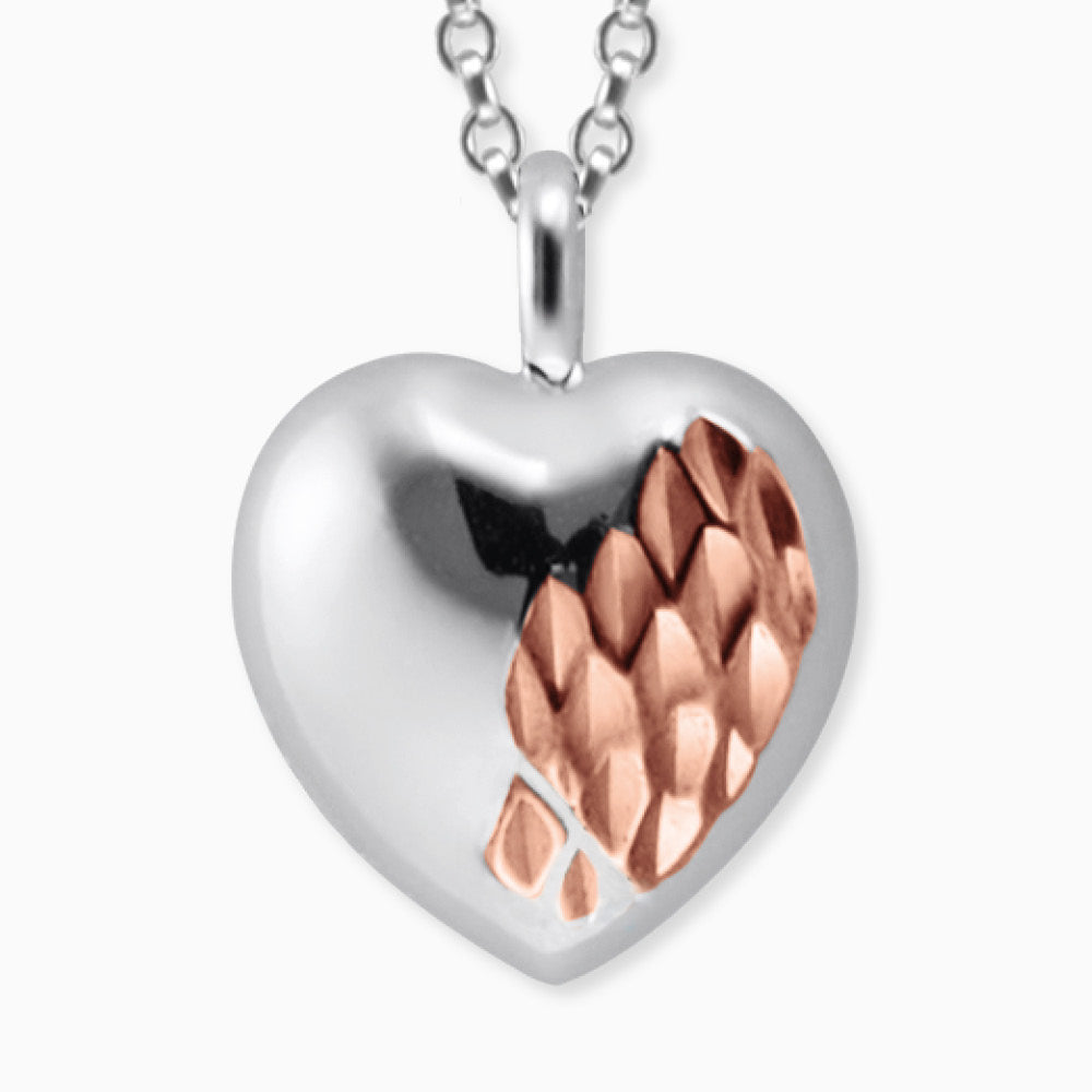 Engelsrufer Anhänger 'Herz Ern-16-Heart-S' in Pfirsich / Apricot hotsell mit Kette aus Sterling Silber NEU mit Originalverpackung und Zertifikat