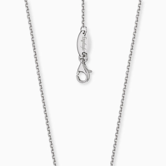 Engelsrufer necklace women's anchor chain 4-fold silver in different sizes