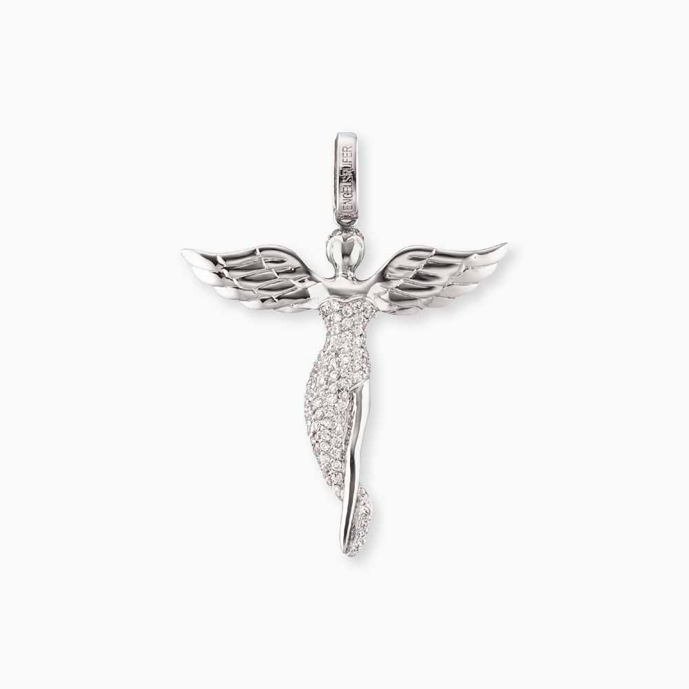 Engelsrufer pendant angel silver with zirconia in different sizes