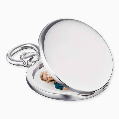Engelsrufer women's pendant round silver medallion that can be opened