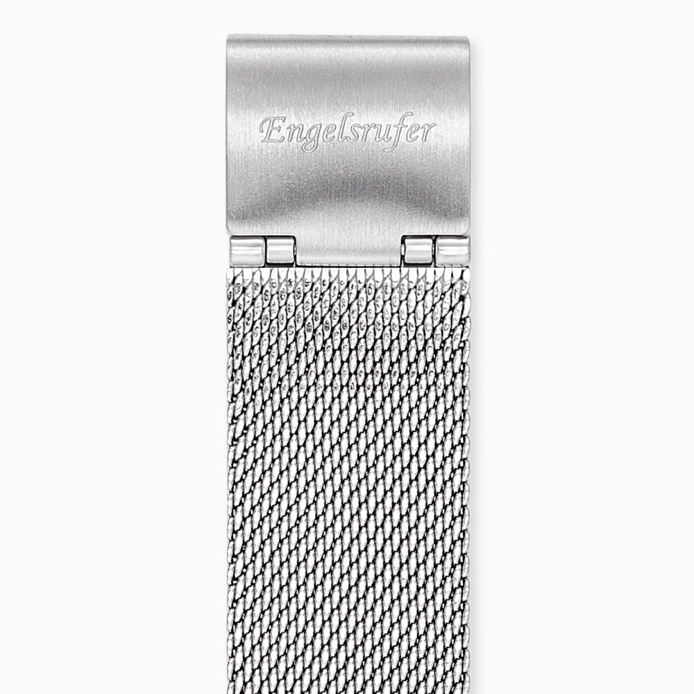 Engelsrufer stainless steel interchangeable watch bracelet silver 12 mm