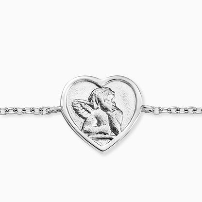 Engelsrufer children's bracelet girls silver with Angeli heart