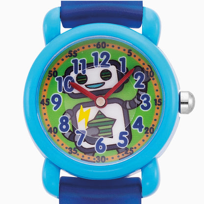 Engelsrufer children's watch robot multicolor for boys including pencil case